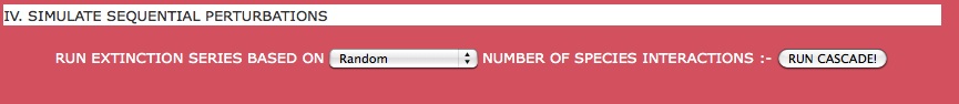 Random Single Perturbation Window
